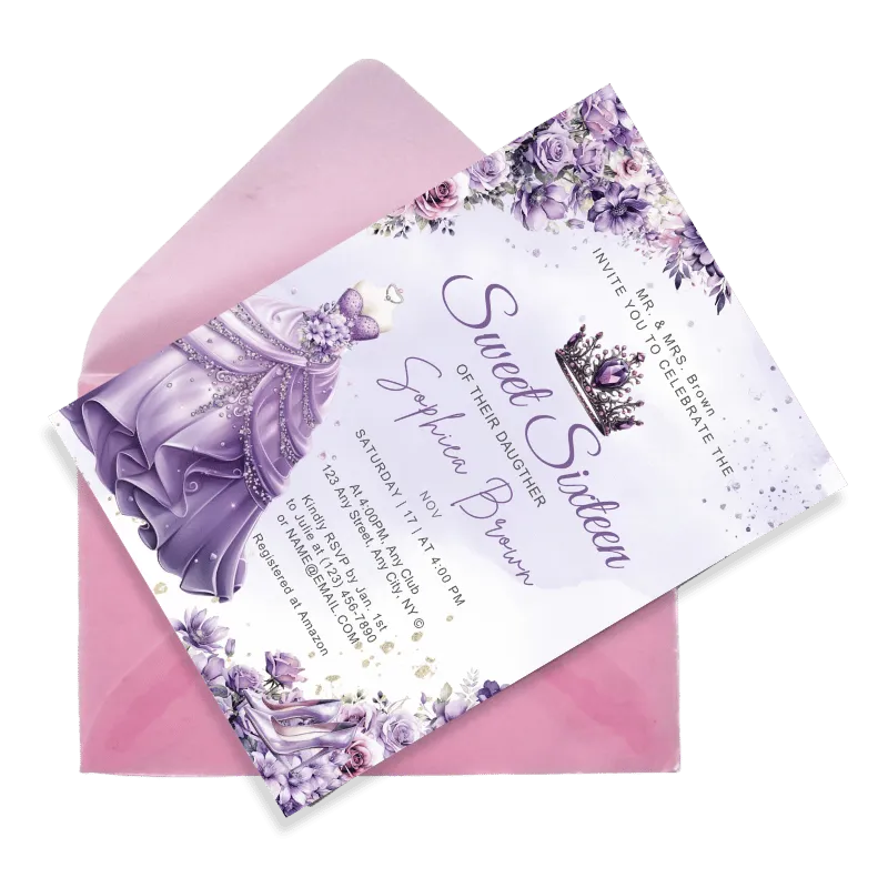 Invitation sweet sixteen